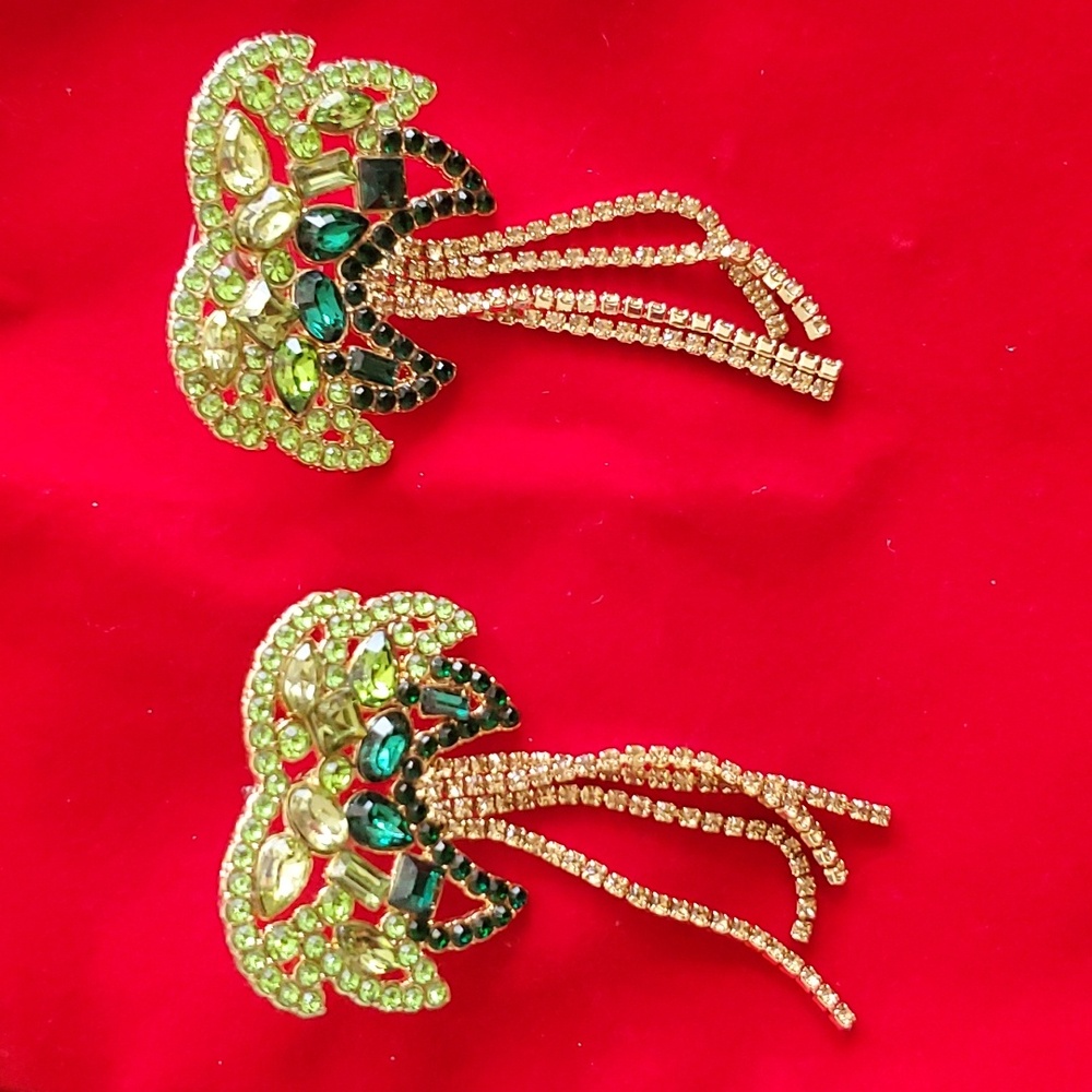 Baublebar palm tree earrings
